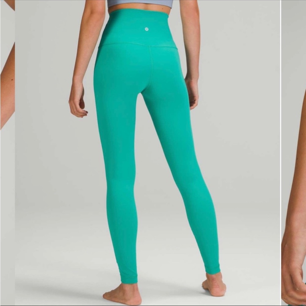 Lululemon 25” Wunder Under Luxtreme in Maldives Green